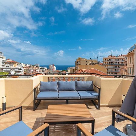 Ferienwohnung Superbe Penthouse Proche Monaco Grande Terrasse Beausoleil Exterior foto