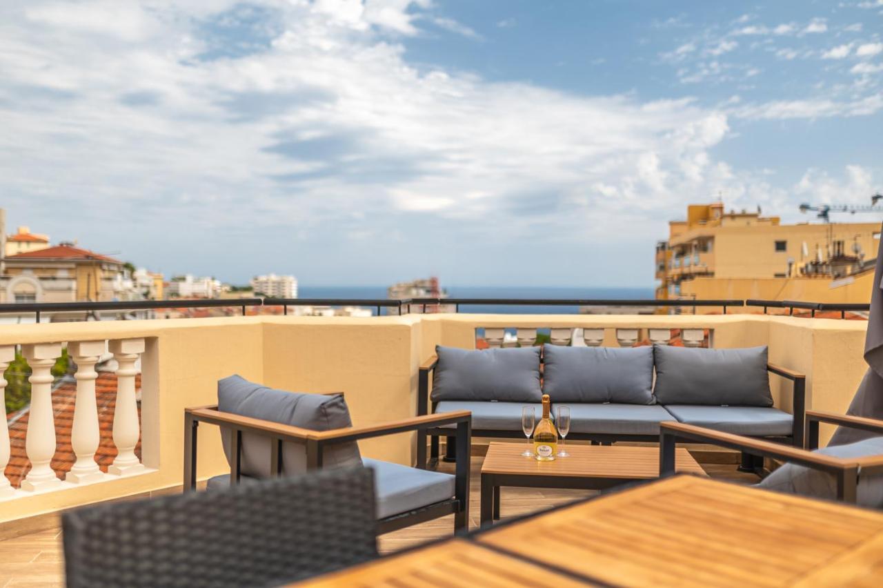 Ferienwohnung Superbe Penthouse Proche Monaco Grande Terrasse Beausoleil Exterior foto