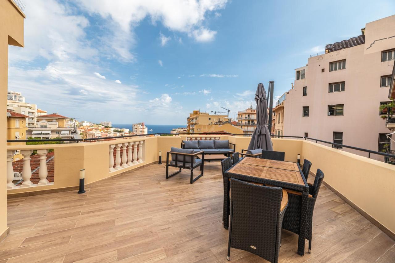 Ferienwohnung Superbe Penthouse Proche Monaco Grande Terrasse Beausoleil Exterior foto