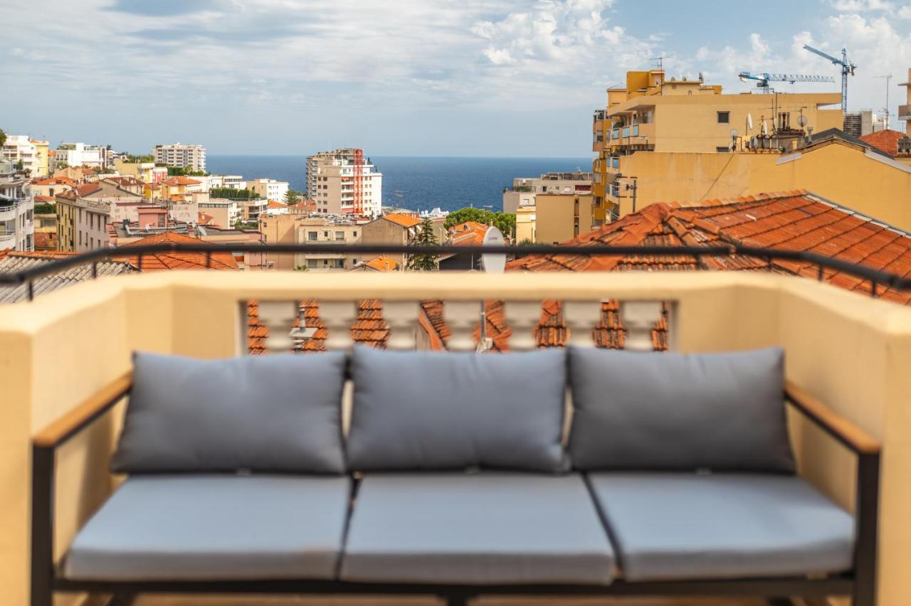 Ferienwohnung Superbe Penthouse Proche Monaco Grande Terrasse Beausoleil Exterior foto